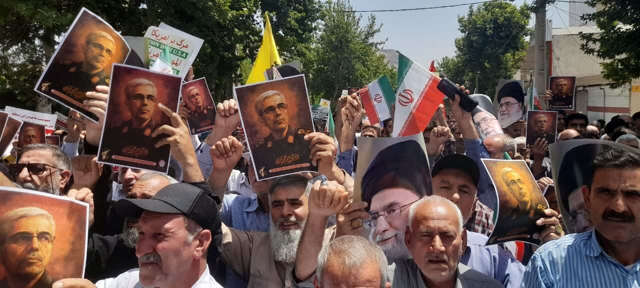 مردم خرمآباد جنایات رژیم صهیونیستی را محکوم کردند