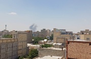مشاهده دود غلیظ در اطراف تبریز