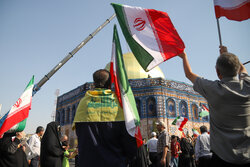 VIDEO: Tehran people mark Ghadir, denounce Israel attacks