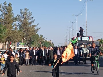 برپایی تجمع «ایران؛ ذوالفقار علی» در شهرستان مرزی خواف