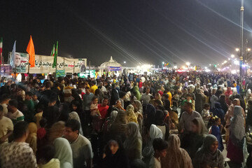 افزایش لحظه به لحظه جمعیت در اجتماع غدیری‌های بندرعباس