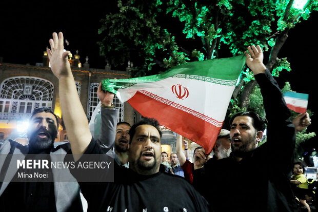 حمایت از پاسخ ایران به رژیم صهیونیستی