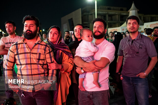 اجتماع مشهدی‌ها در حمایت از عملیات وعده صادق ۳