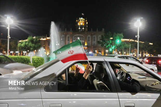 حمایت از پاسخ ایران به رژیم صهیونیستی