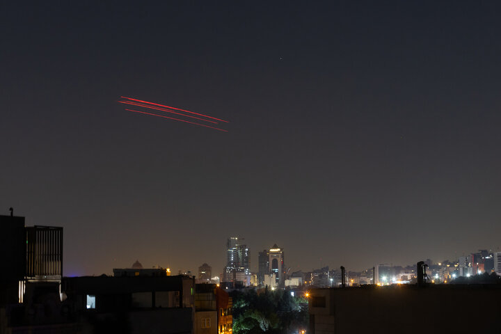 پدافند شبانه تهران