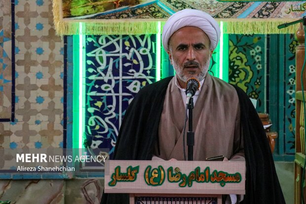 مراسم عید غدیر خم با محکومیت جنایات رژیم صهیونیستی - رشت