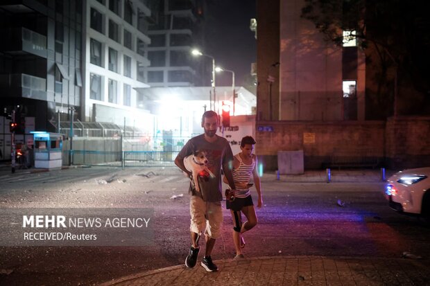 تلآویو و شهرک نشینان اشغالگر پس از عملیات وعد صادق ۳