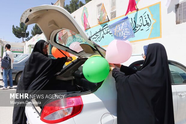 برگزاری مراسم کیلومتری «ایران ذوالفقار علی» در شهریار و اسلامشهر