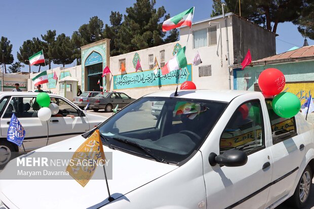 کاروان خودرویی عید غدیر در بجنورد