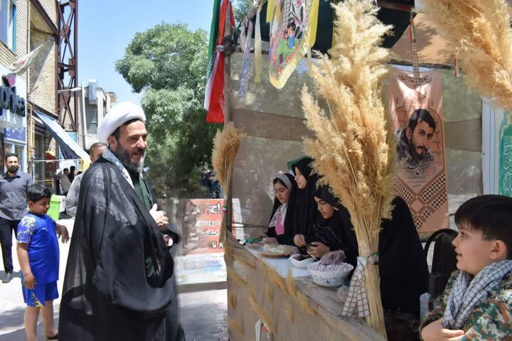 غدیر در نگاه کودکان بیجار؛ روایتی از شور و باور در موکب کوچولوهای غدیر