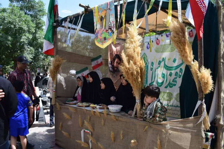 غدیر در نگاه کودکان بیجار؛ روایتی از شور و باور در موکب کوچولوهای غدیر