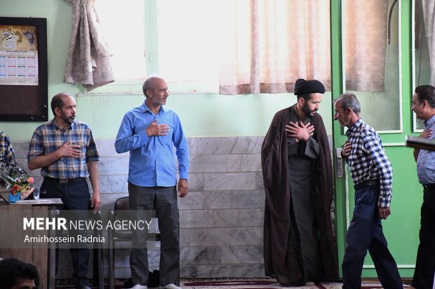 مراسم عید غدیر و سفره اطعام علوی در روستای معصوم آباد