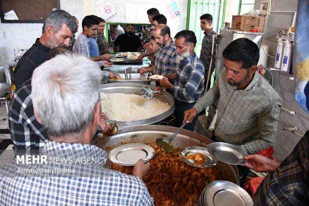 مراسم عید غدیر و سفره اطعام علوی در روستای معصوم آباد