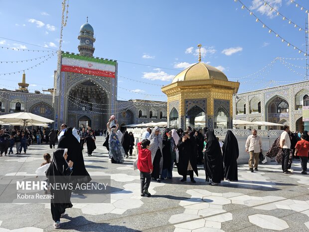 گرامیداشت عید غدیر در جوار بارگاه منور امام رضا(ع)