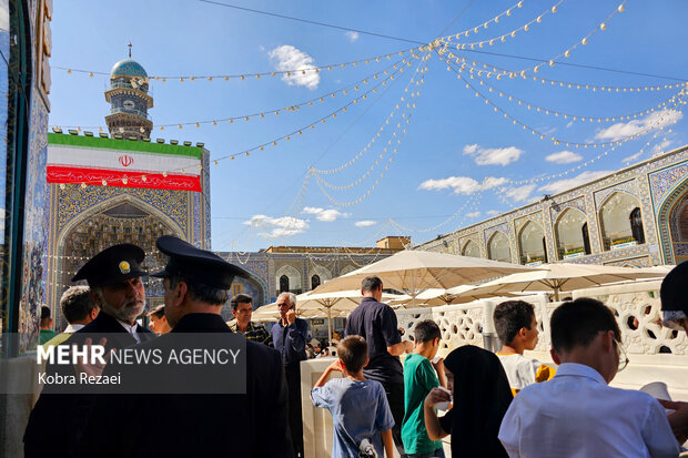 گرامیداشت عید غدیر در جوار بارگاه منور امام رضا(ع)