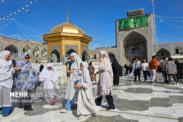 گرامیداشت عید غدیر در جوار بارگاه منور امام رضا(ع)