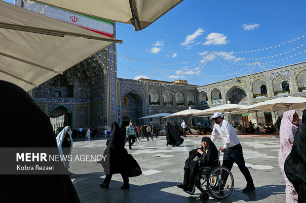 گرامیداشت عید غدیر در جوار بارگاه منور امام رضا(ع)
