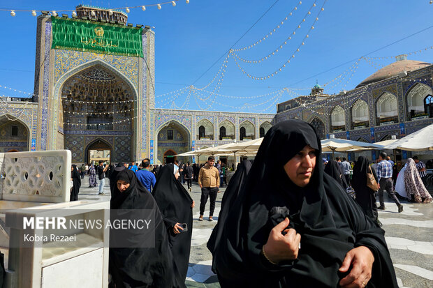 گرامیداشت عید غدیر در جوار بارگاه منور امام رضا(ع)