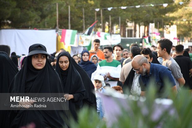 مهمونی کیلومتری غدیر در بیرجند
