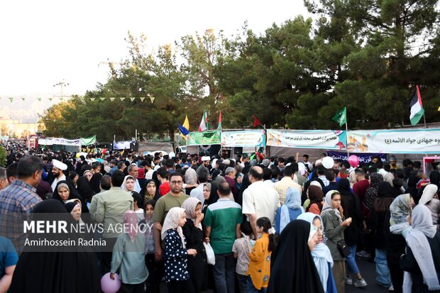 مهمونی کیلومتری غدیر در بیرجند
