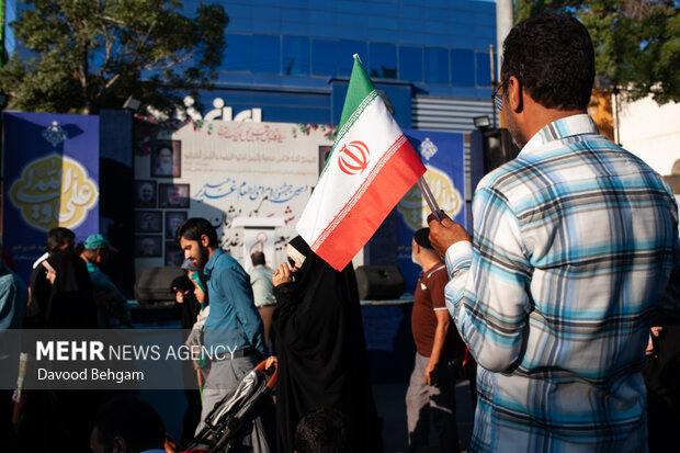 راهپیمایی کیلومتری غدیر در مشهد