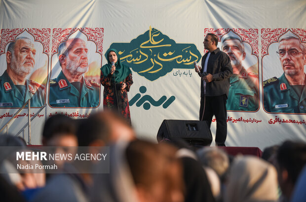 راهپیمایی کیلومتری غدیر در کرج