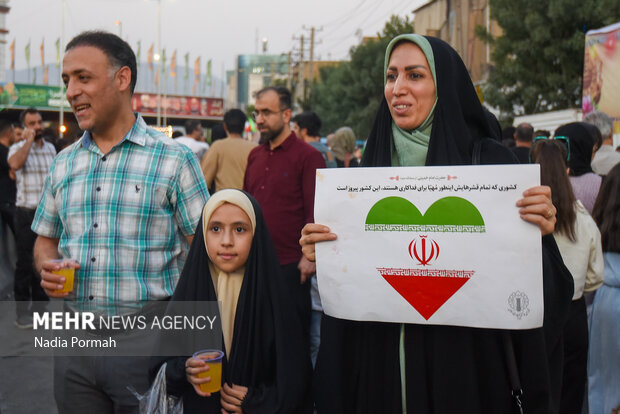 راهپیمایی کیلومتری غدیر در کرج