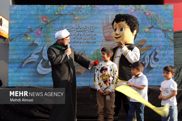 راهپیمایی کیلومتری غدیر در زنجان