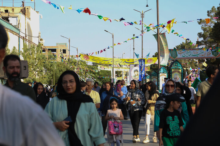 راهپیمایی کیلومتری غدیر در کرمان