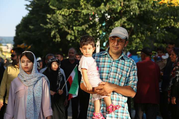 راهپیمایی کیلومتری غدیر در کرمان
