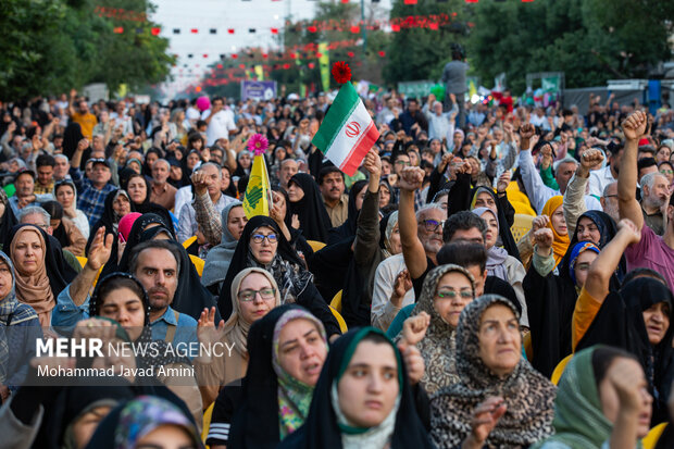 راهپیمایی کیلومتری غدیر در قزوین