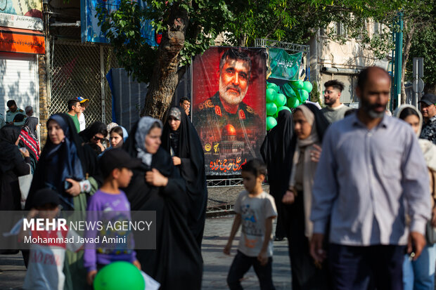 راهپیمایی کیلومتری غدیر در قزوین