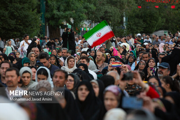 راهپیمایی کیلومتری غدیر در قزوین