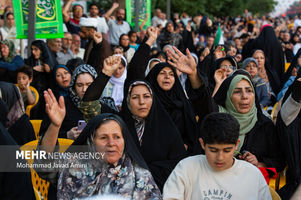 راهپیمایی کیلومتری غدیر در قزوین