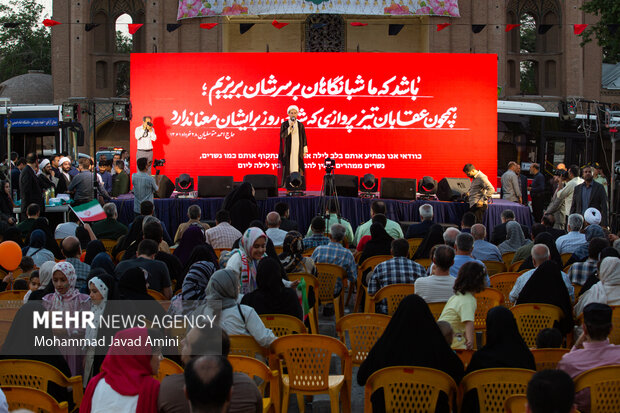 راهپیمایی کیلومتری غدیر در قزوین