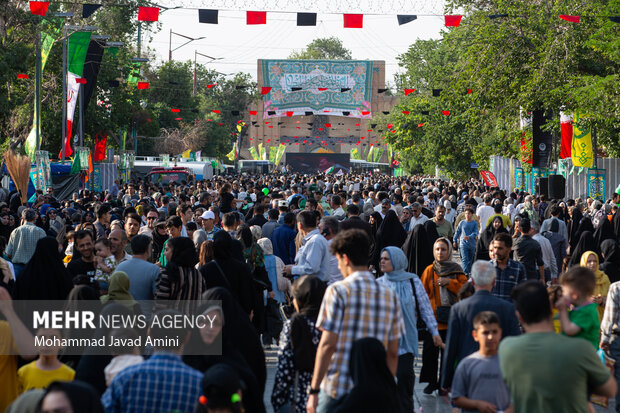 راهپیمایی کیلومتری غدیر در قزوین