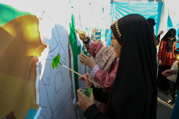 راهپیمایی کیلومتری غدیر در کرمان