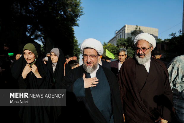پیاده روی حماسی غدیر در تبریز5