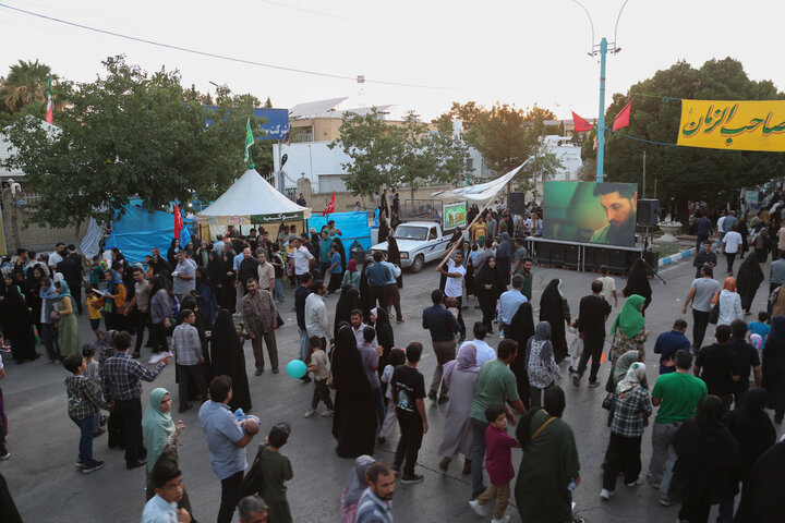 راهپیمایی کیلومتری غدیر در کرمان