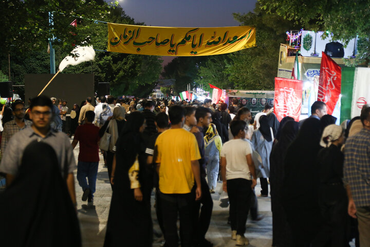 راهپیمایی کیلومتری غدیر در کرمان