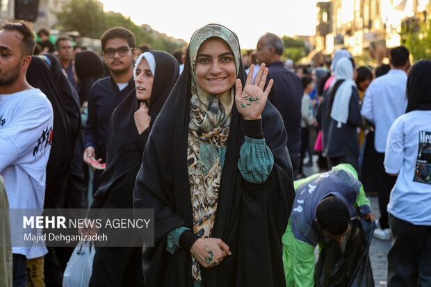 راهپیمایی کیلومتری غدیر در یزد