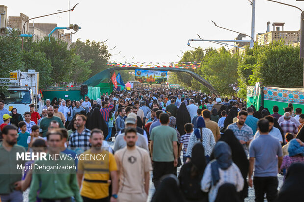 راهپیمایی کیلومتری غدیر در یزد