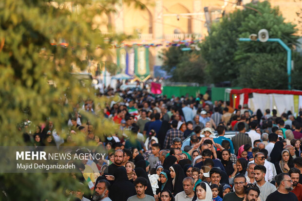 راهپیمایی کیلومتری غدیر در یزد