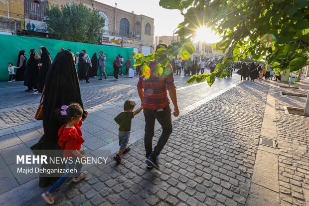 راهپیمایی کیلومتری غدیر در یزد