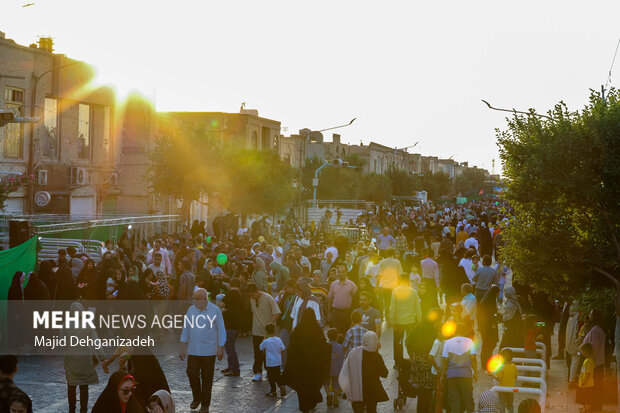 راهپیمایی کیلومتری غدیر در یزد