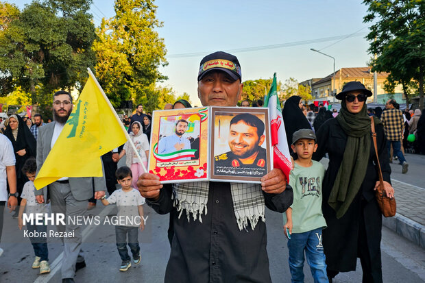 راهپیمایی کیلومتری غدیر در مشهد - ۲