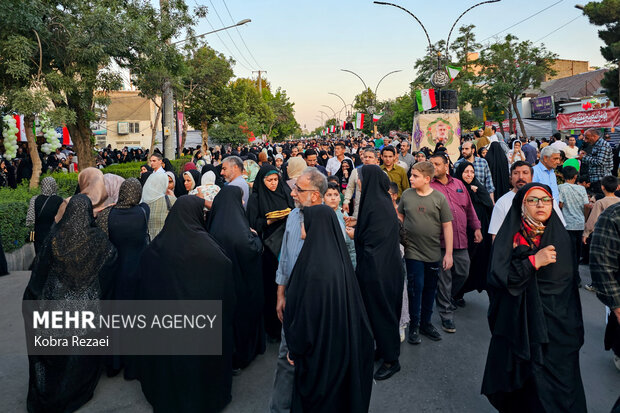 راهپیمایی کیلومتری غدیر در مشهد - ۲