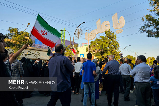 راهپیمایی کیلومتری غدیر در مشهد - ۲