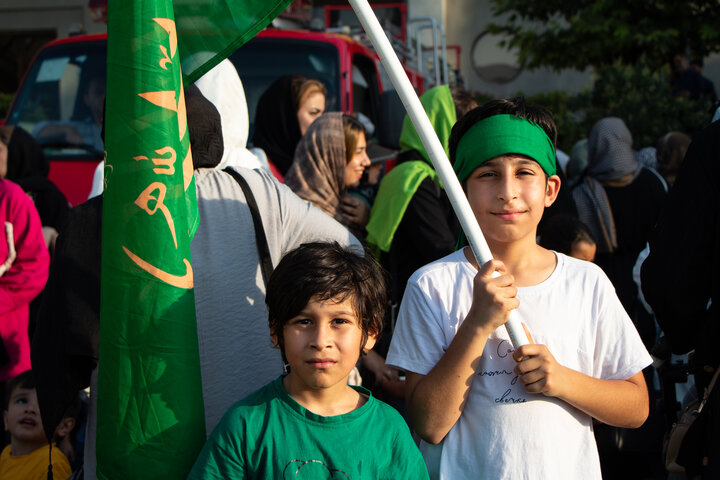 راهپیمایی کیلومتری غدیر در گرگان