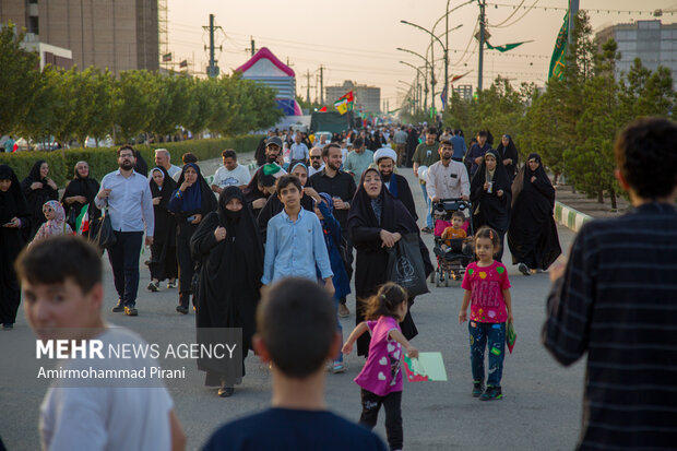 راهپیمایی کیلومتری غدیر در قم